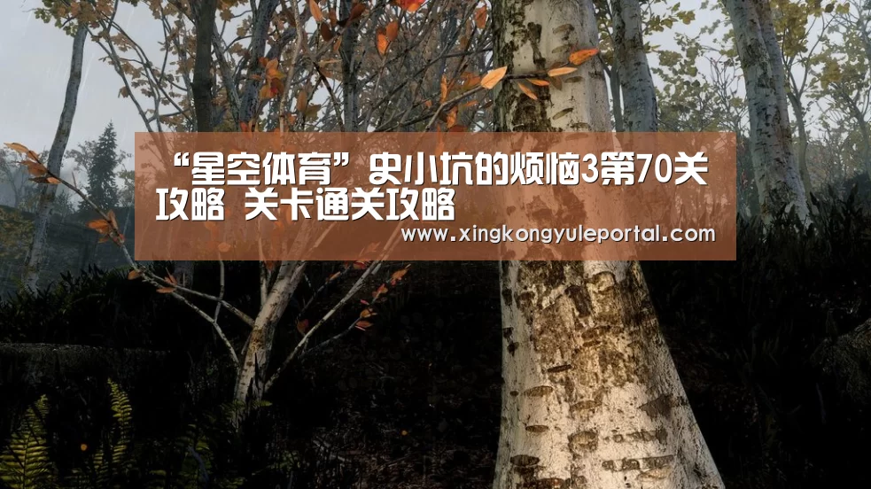 “星空体育”史小坑的烦恼3第70关攻略 关卡通关攻略(图2)