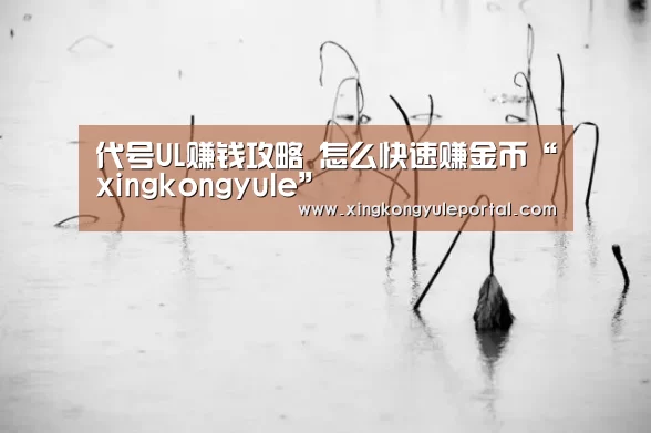 代号UL赚钱攻略 怎么快速赚金币“xingkongyule”(图4) 星空娱乐
